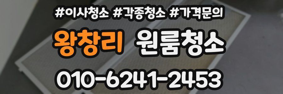 왕창리 이사청소