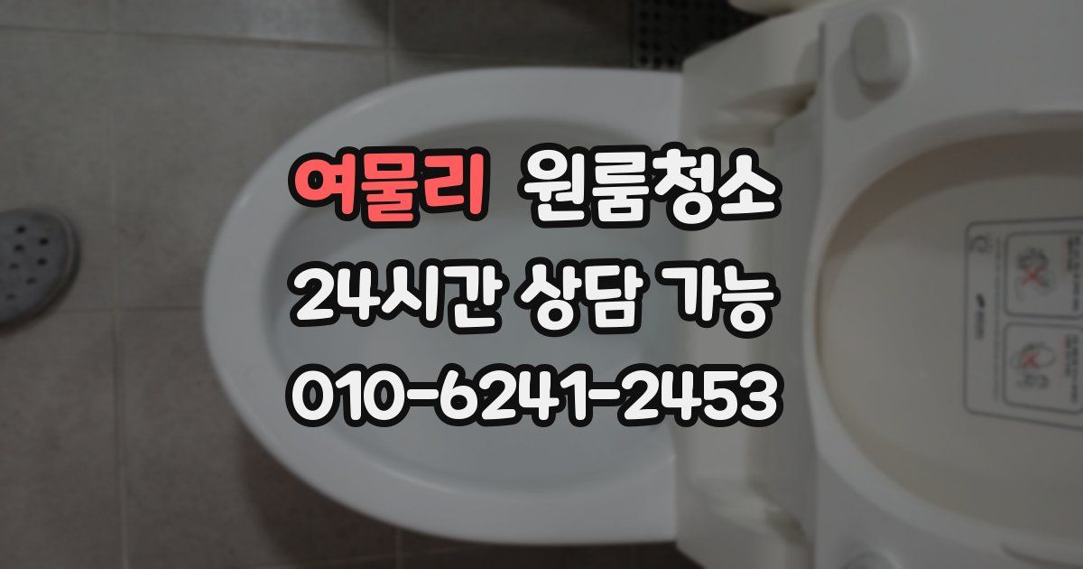 여물리 입주청소