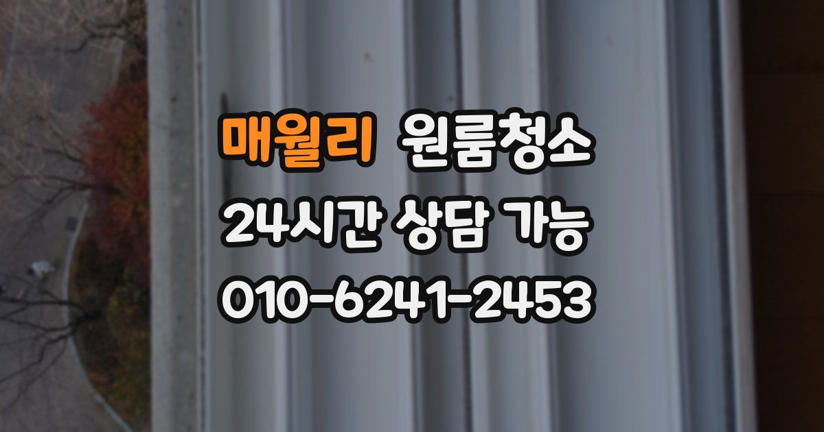 매월리 입주청소