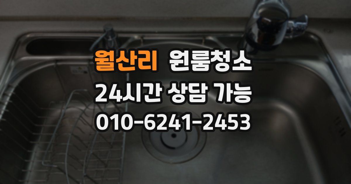 월산리 입주청소