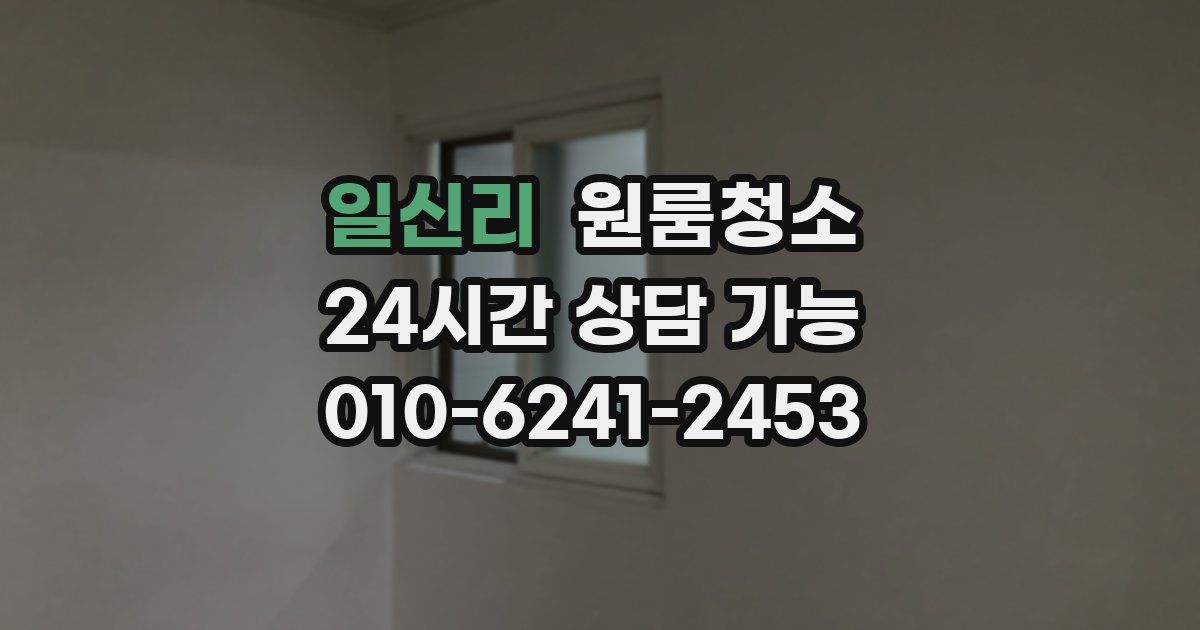 일신리 입주청소