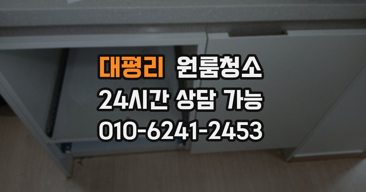 대평리 입주청소