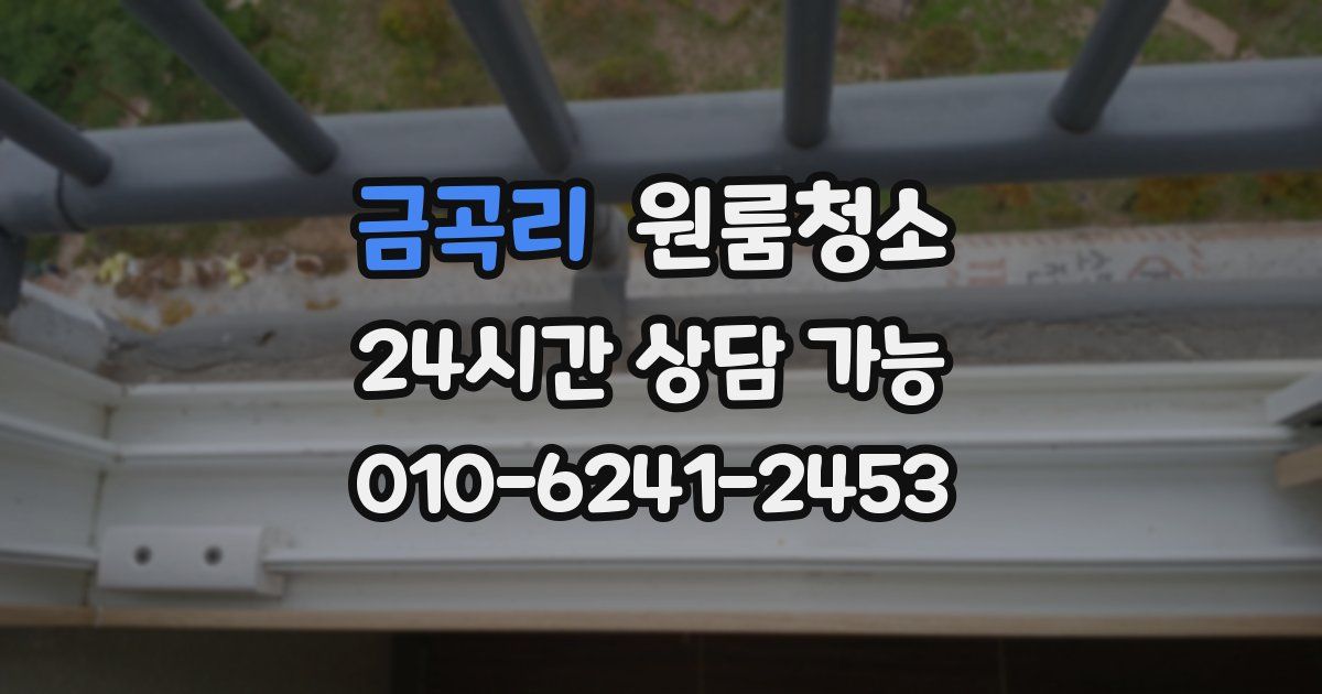 금곡리 입주청소