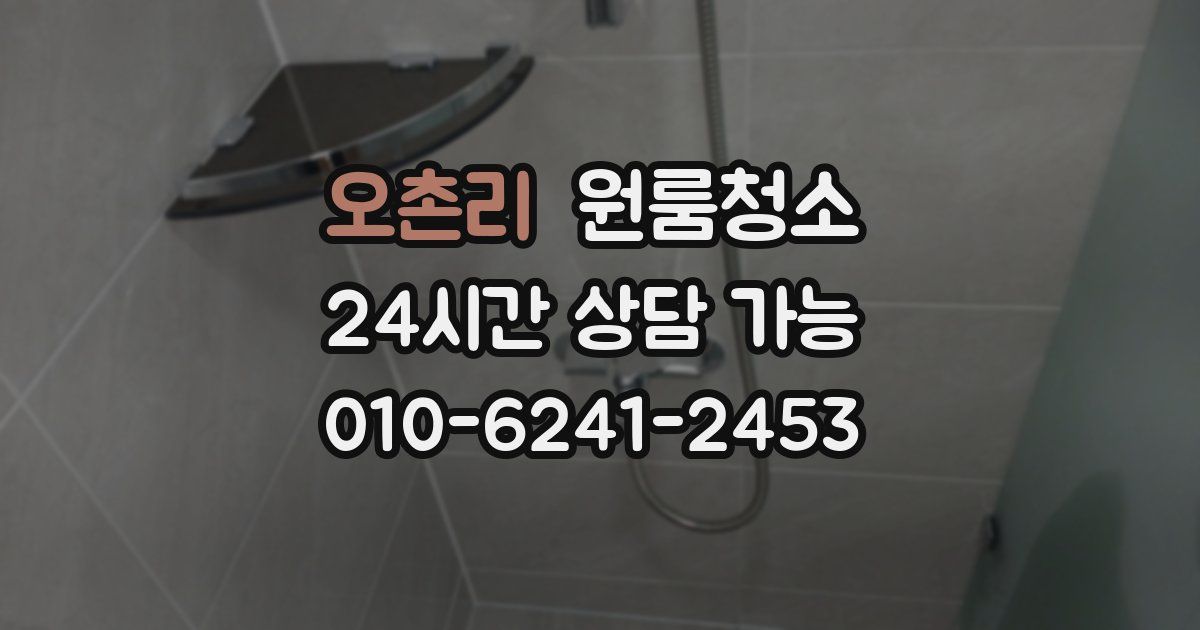 오촌리 입주청소