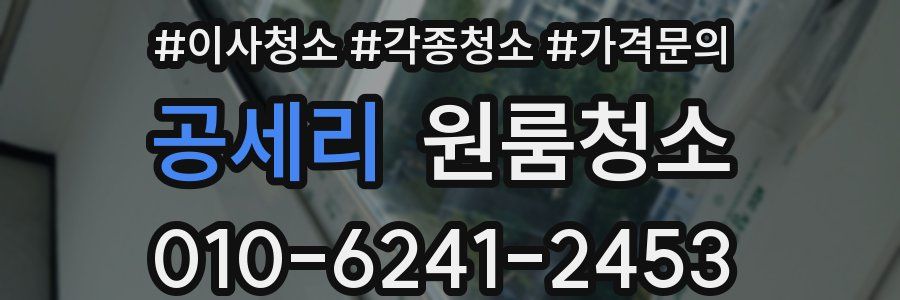 공세리 이사청소