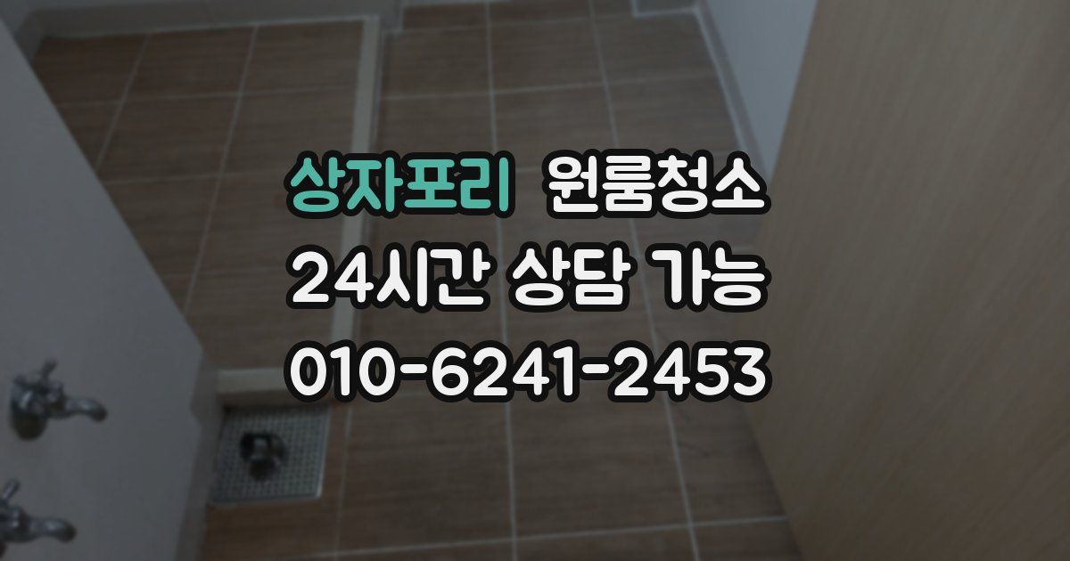 상자포리 입주청소