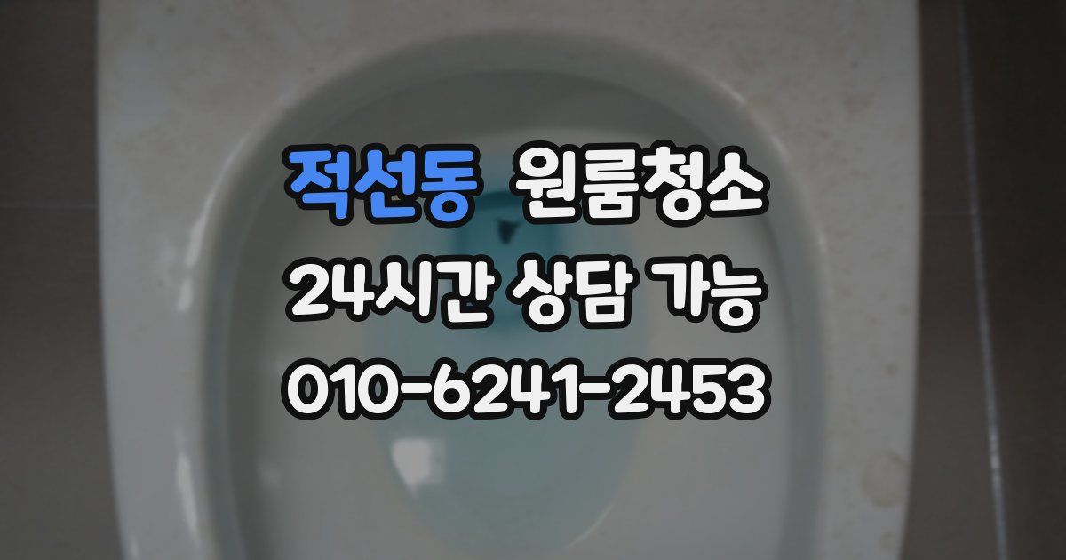 적선동 입주청소