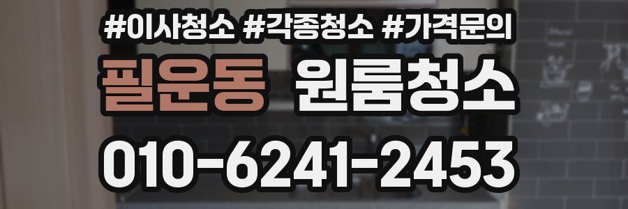 필운동 이사청소