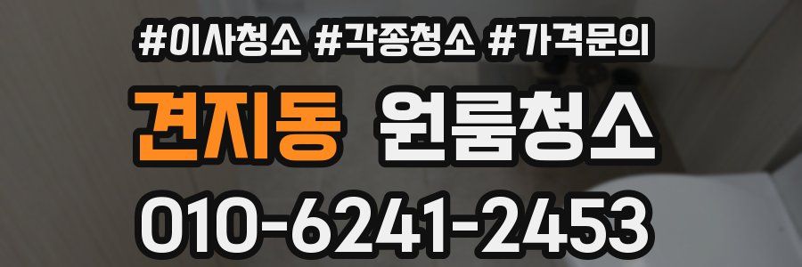 견지동 이사청소