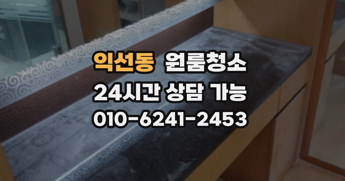 익선동 입주청소