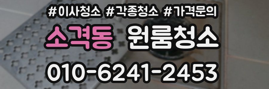 소격동 이사청소