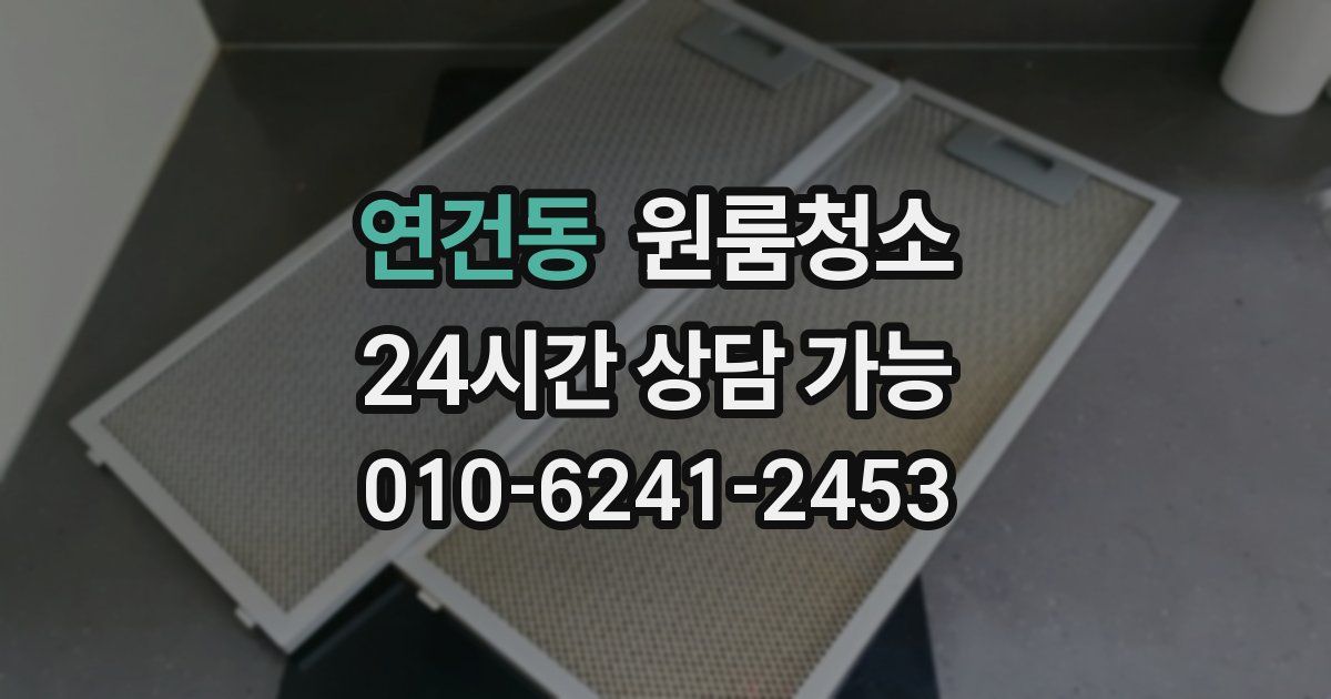 연건동 입주청소