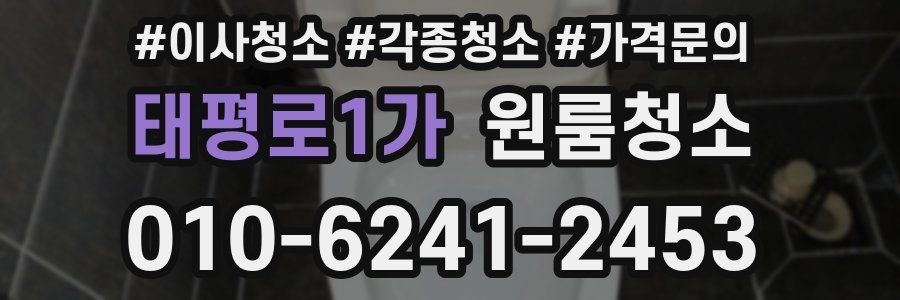 태평로1가 이사청소