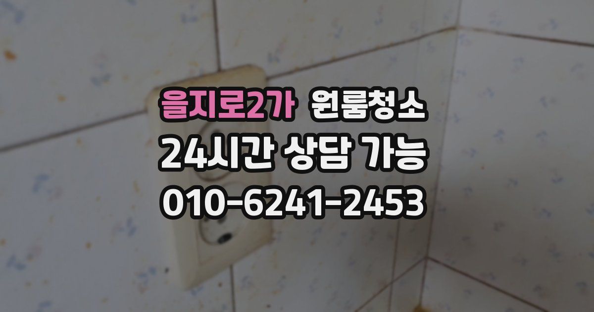 을지로2가 입주청소