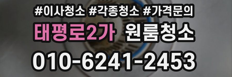 태평로2가 이사청소