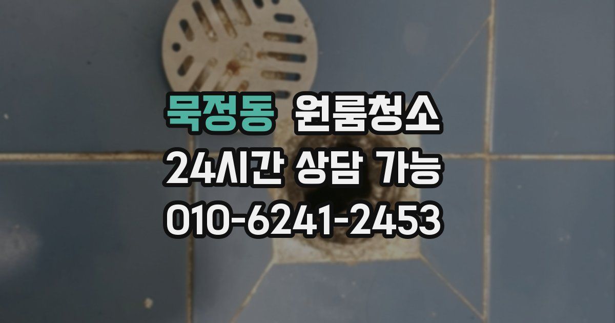 묵정동 입주청소