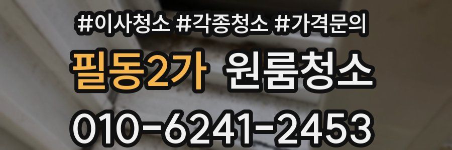 필동2가 이사청소