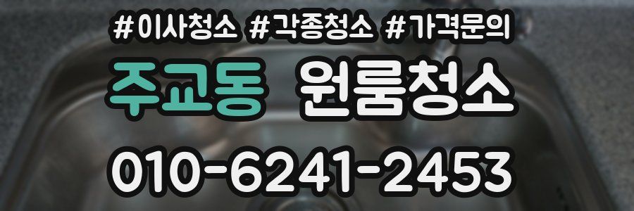 주교동 이사청소