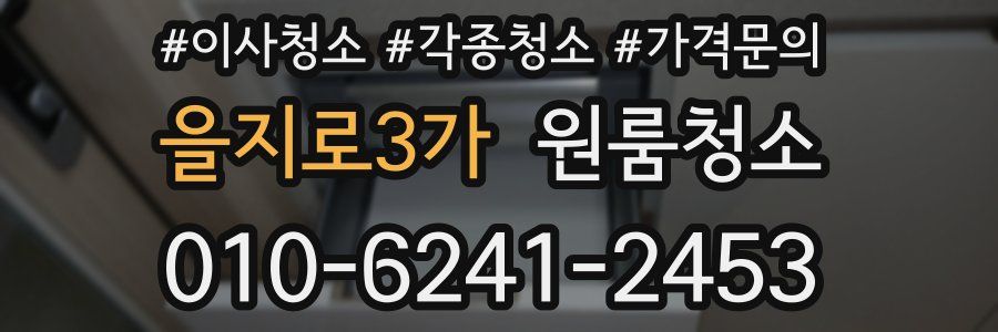 을지로3가 이사청소