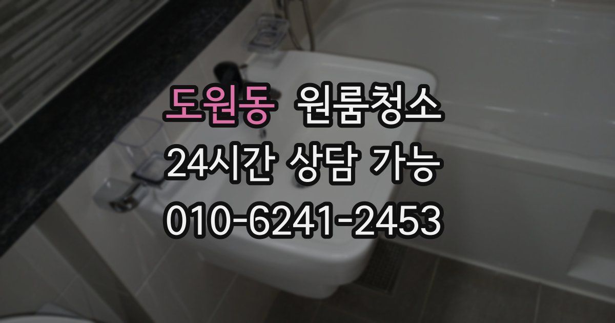 도원동 입주청소