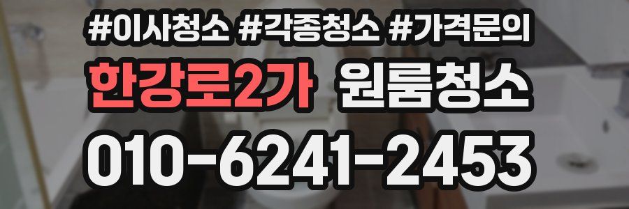 한강로2가 이사청소