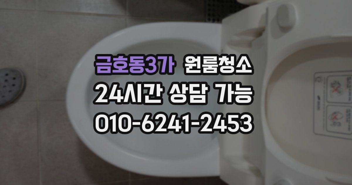 금호동3가 입주청소