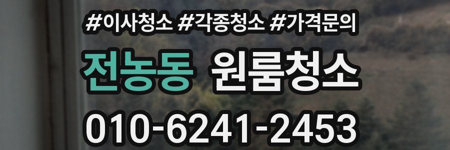 전농동 이사청소