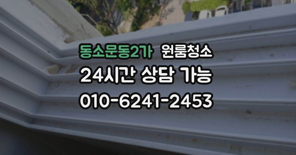 동소문동2가 입주청소