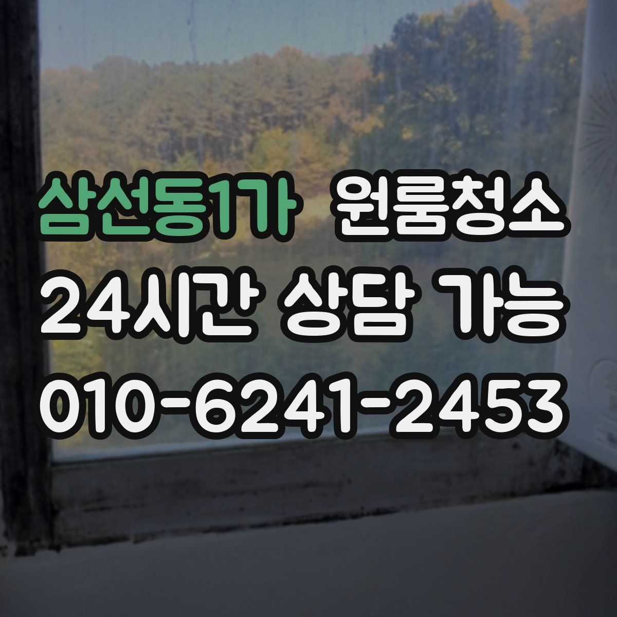 삼선동1가 원룸청소