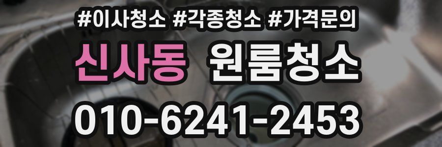 신사동 이사청소