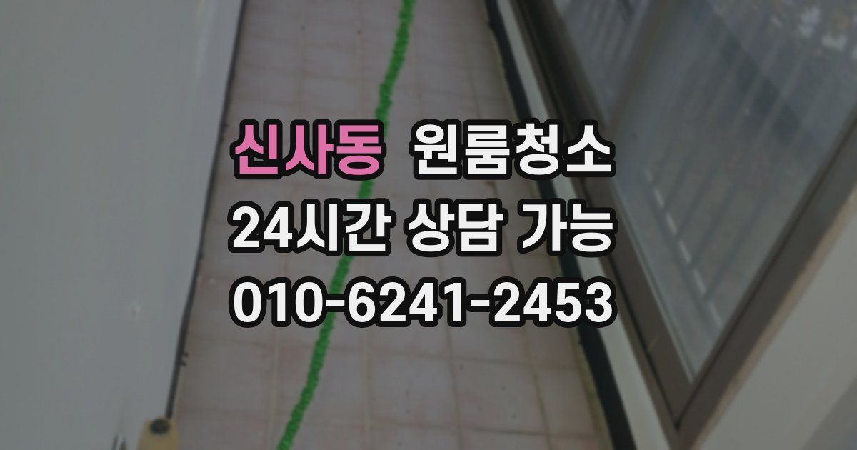 신사동 입주청소