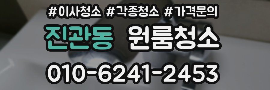 진관동 이사청소