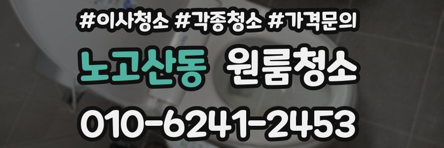 노고산동 이사청소