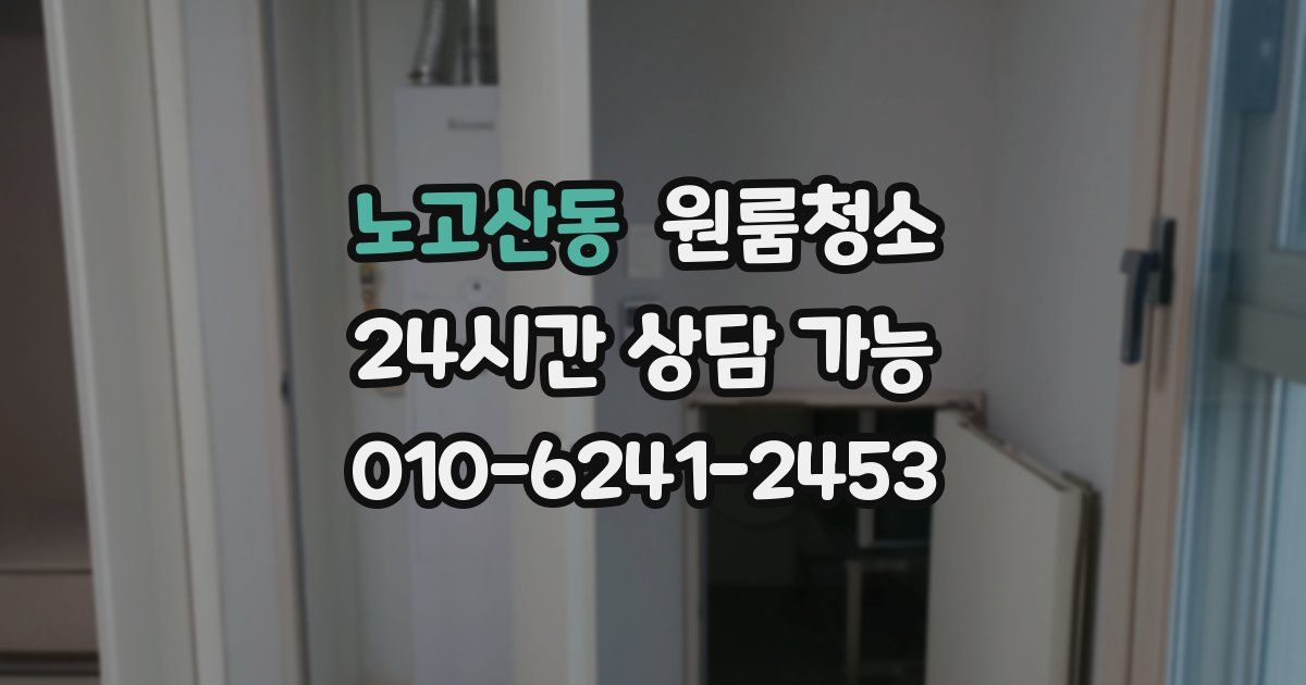 노고산동 입주청소