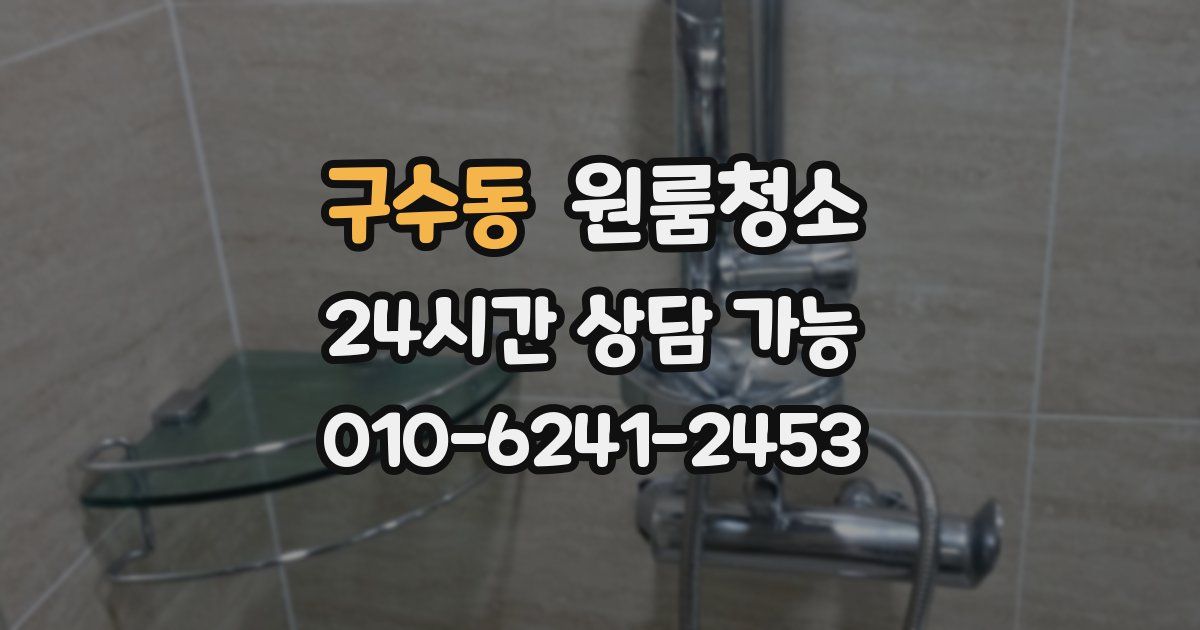 구수동 입주청소