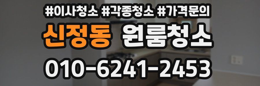 신정동 이사청소