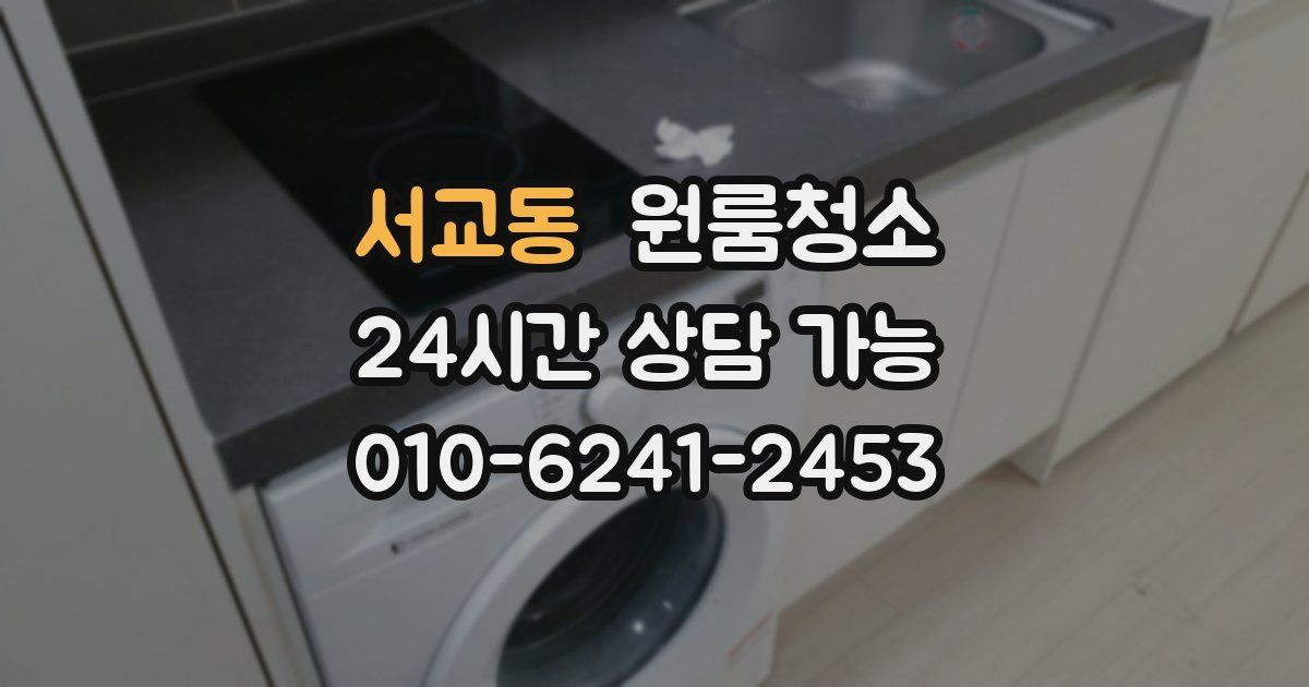 서교동 입주청소