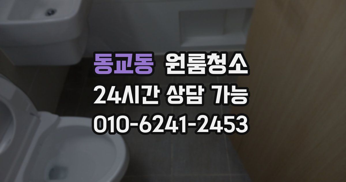 동교동 입주청소