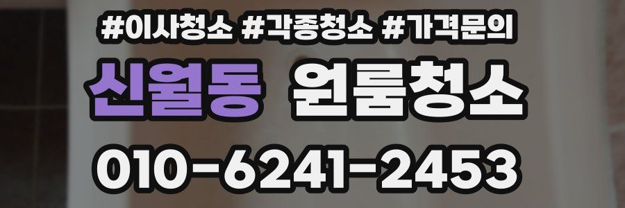 신월동 이사청소