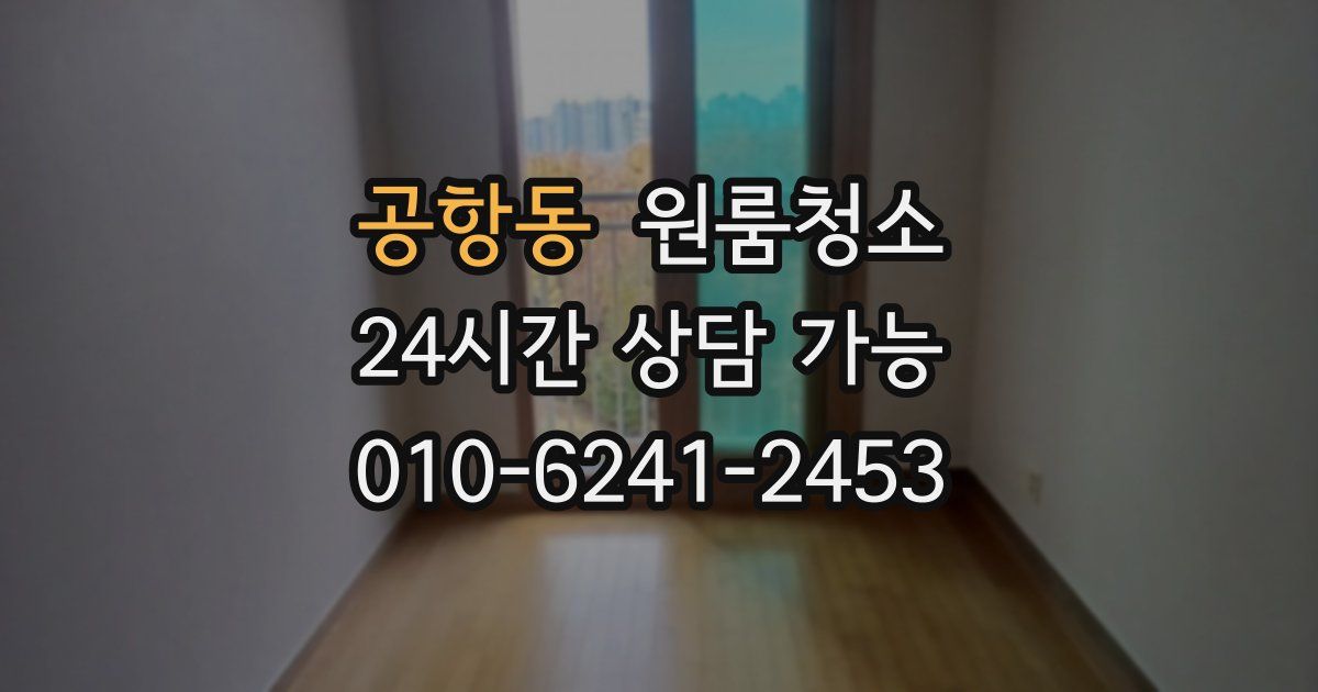 공항동 입주청소