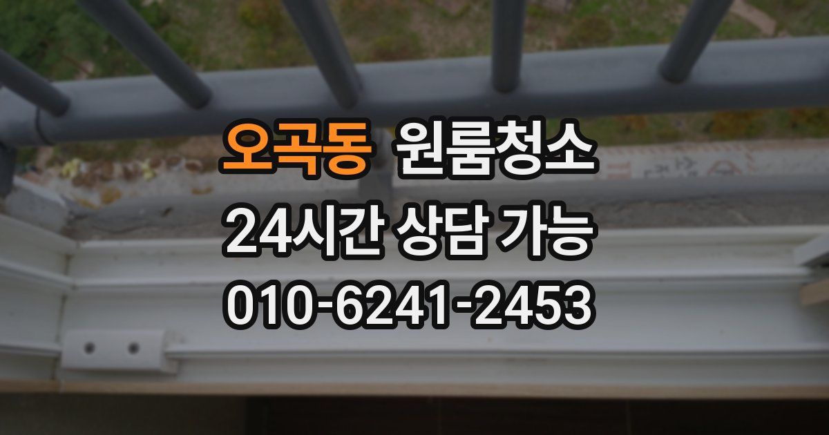 오곡동 입주청소