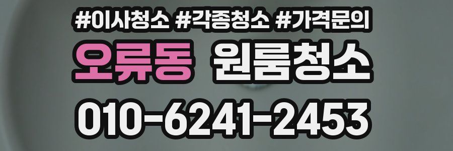 오류동 이사청소