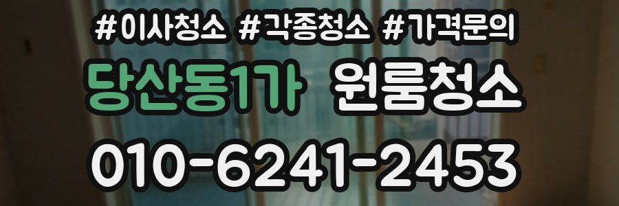 당산동1가 이사청소