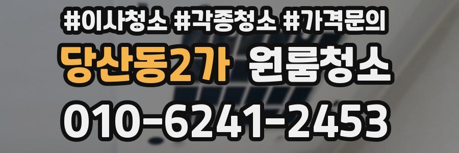 당산동2가 이사청소