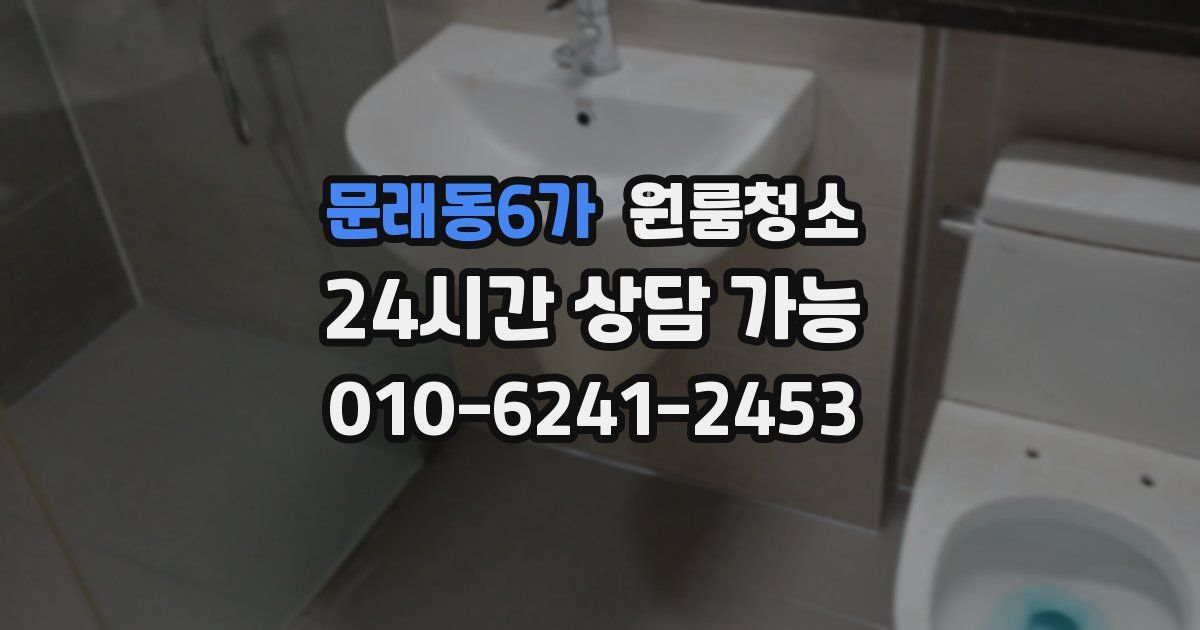 문래동6가 입주청소