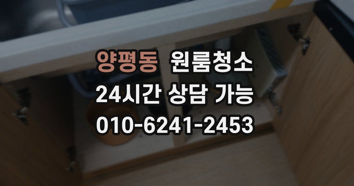 양평동 입주청소
