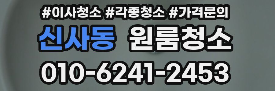 신사동 이사청소