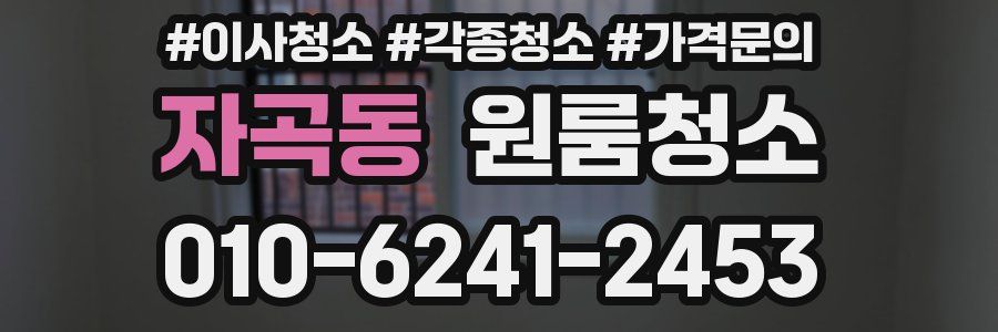 자곡동 이사청소