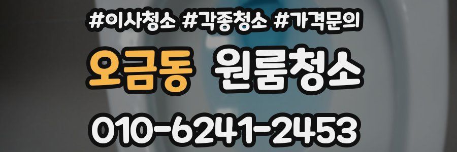 오금동 이사청소