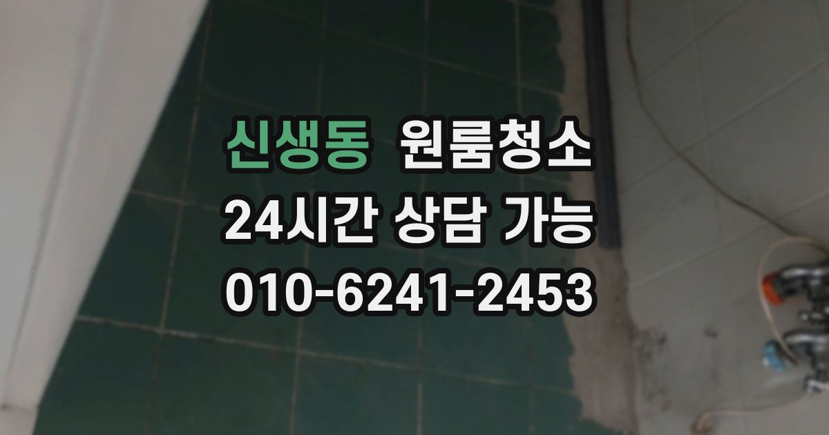 신생동 입주청소